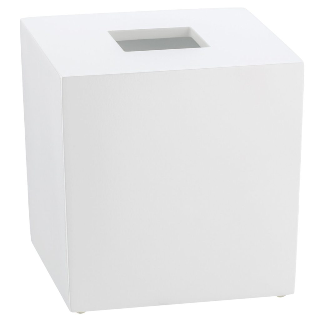 Brilliance White Boutique Tissue Box Cover