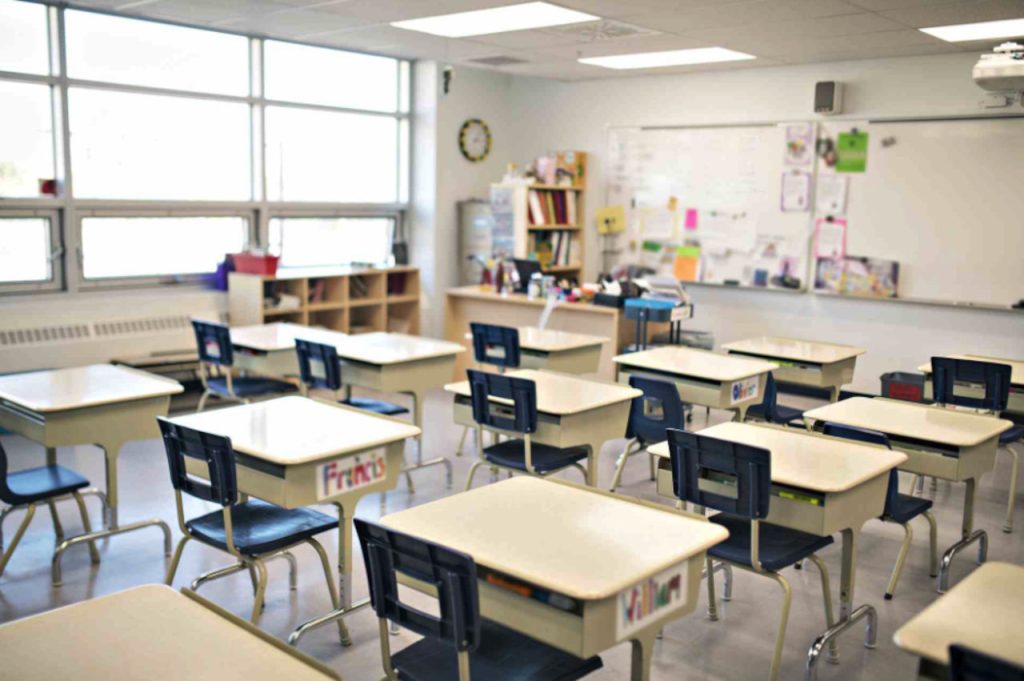 Elementary School Classroom Desks
