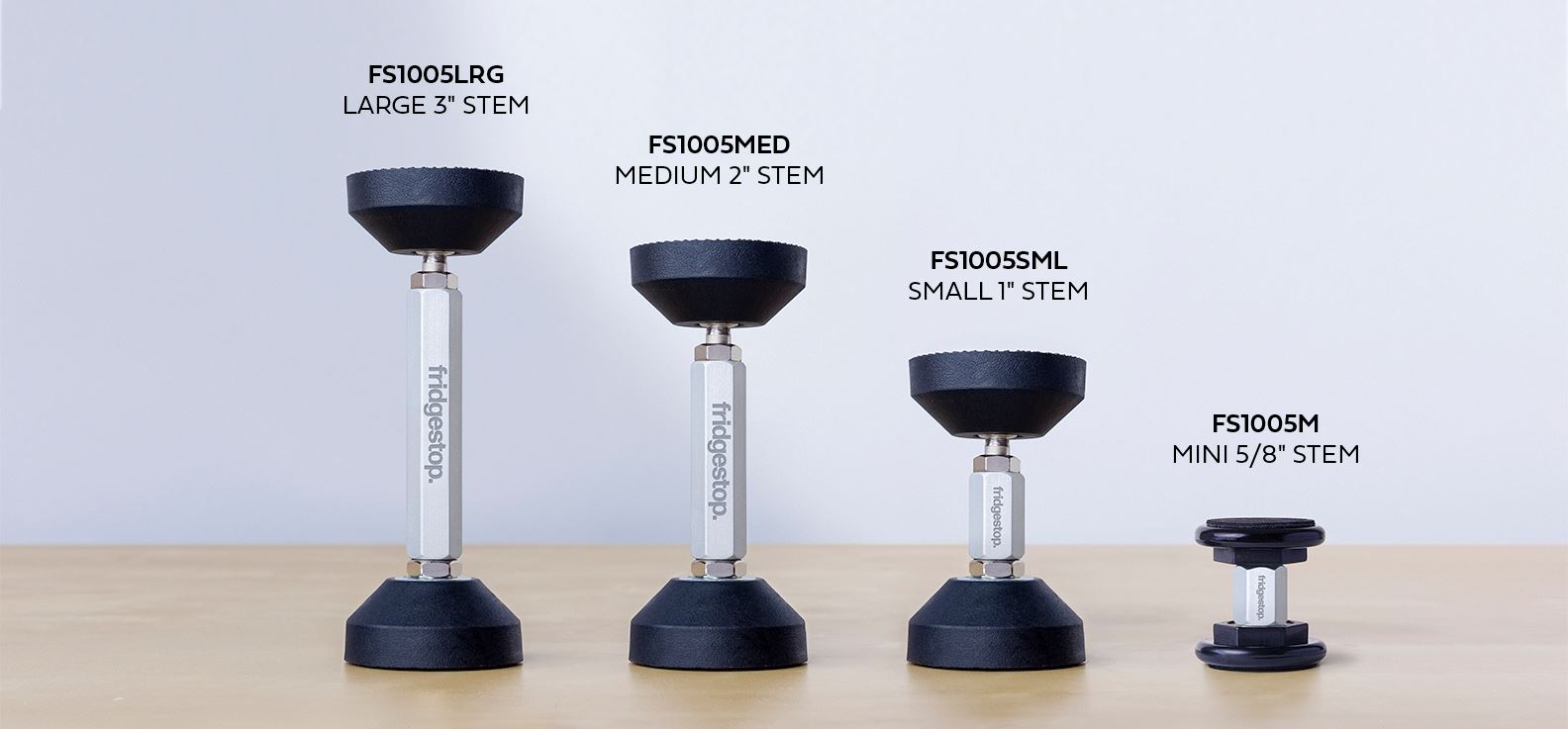 Fridgestop Size Lineup