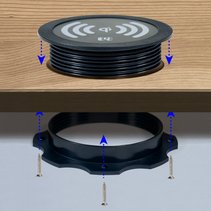 Mlp Wireless Charger Top Mount