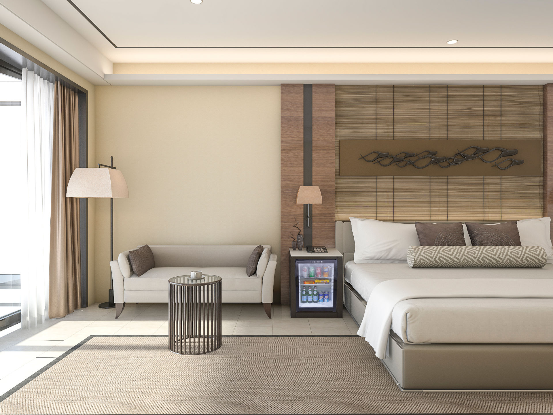 Mormax Hotel Room With Fridgekool Mini Refrigerator